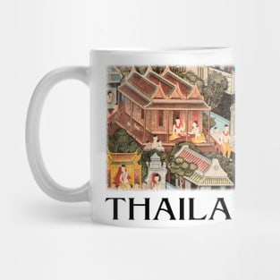 Thailand Historical Culture Illustration Mug